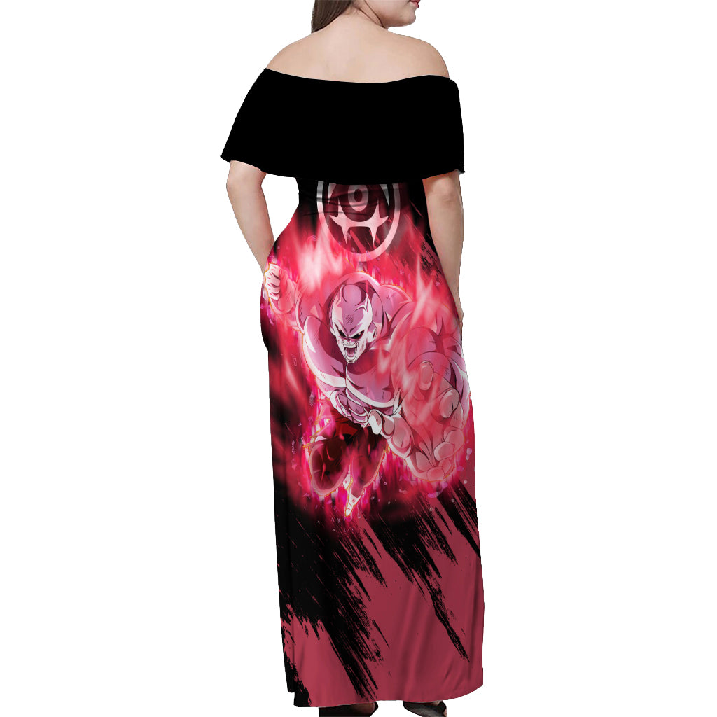 Jiren - Dragon Ball Off Shoulder Maxi Dress