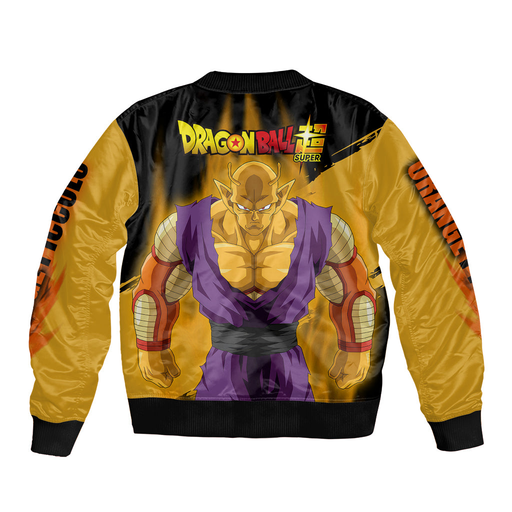 Orange Piccolo Super Anime Bomber Jacket