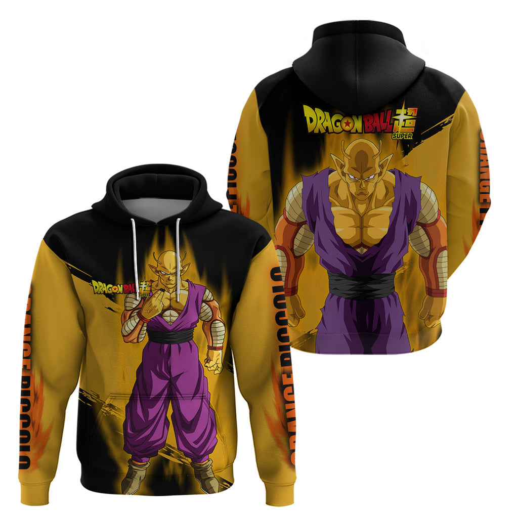 Orange Piccolo Super Anime Hoodie