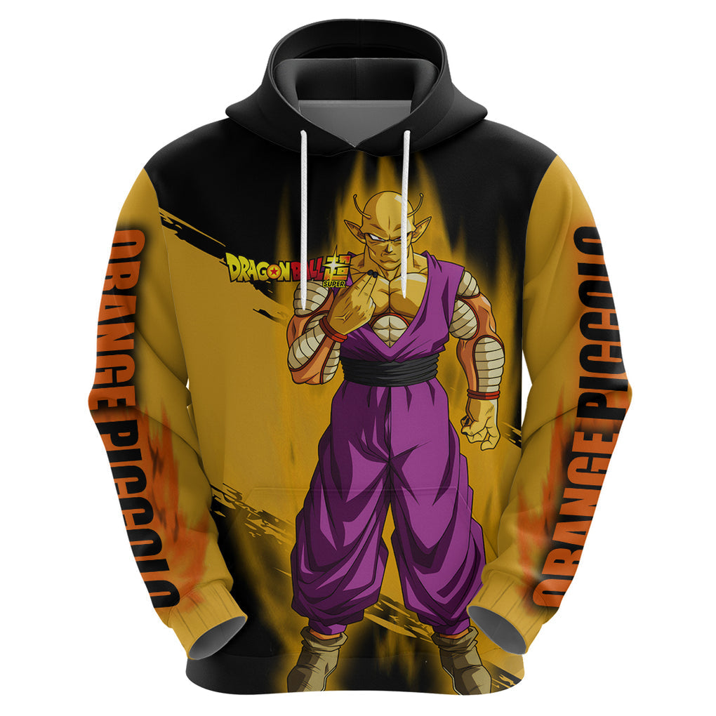 Orange Piccolo Super Anime Hoodie