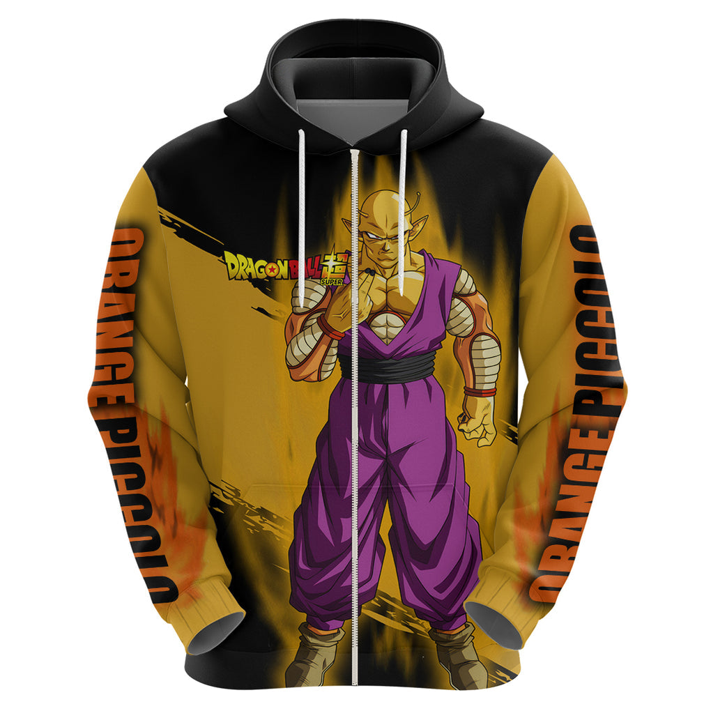 Orange Piccolo Super Anime Hoodie