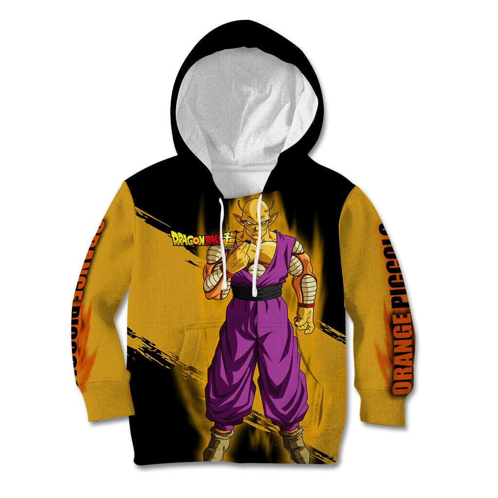 Orange Piccolo Super Anime Kid Hoodie