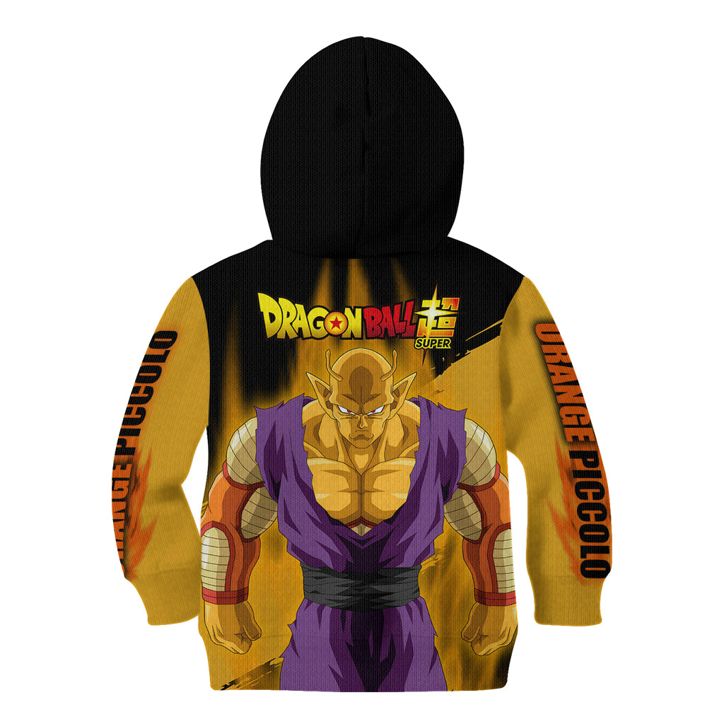 Orange Piccolo Super Anime Kid Hoodie