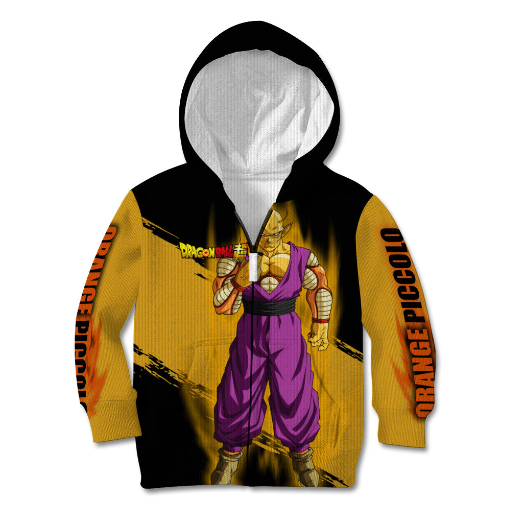 Orange Piccolo Super Anime Kid Hoodie
