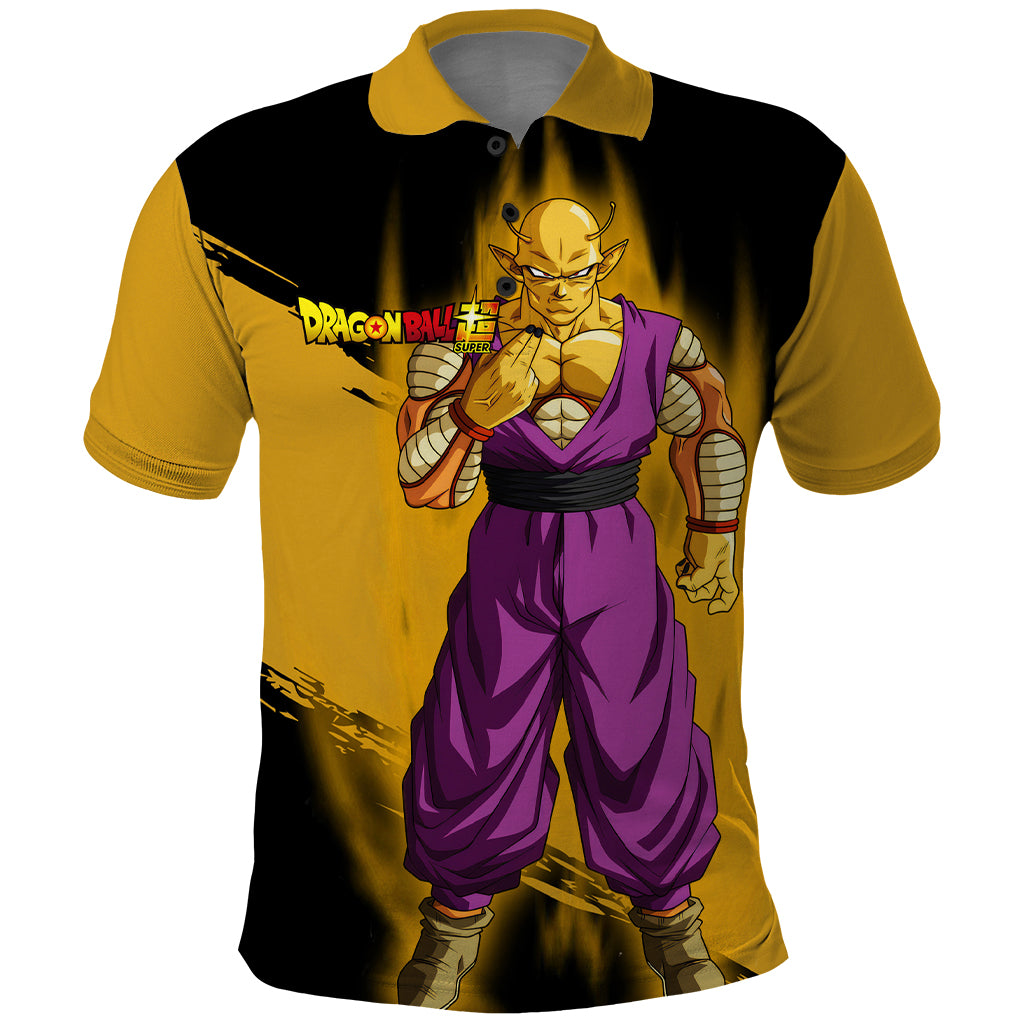 Orange Piccolo Super Anime Polo Shirt