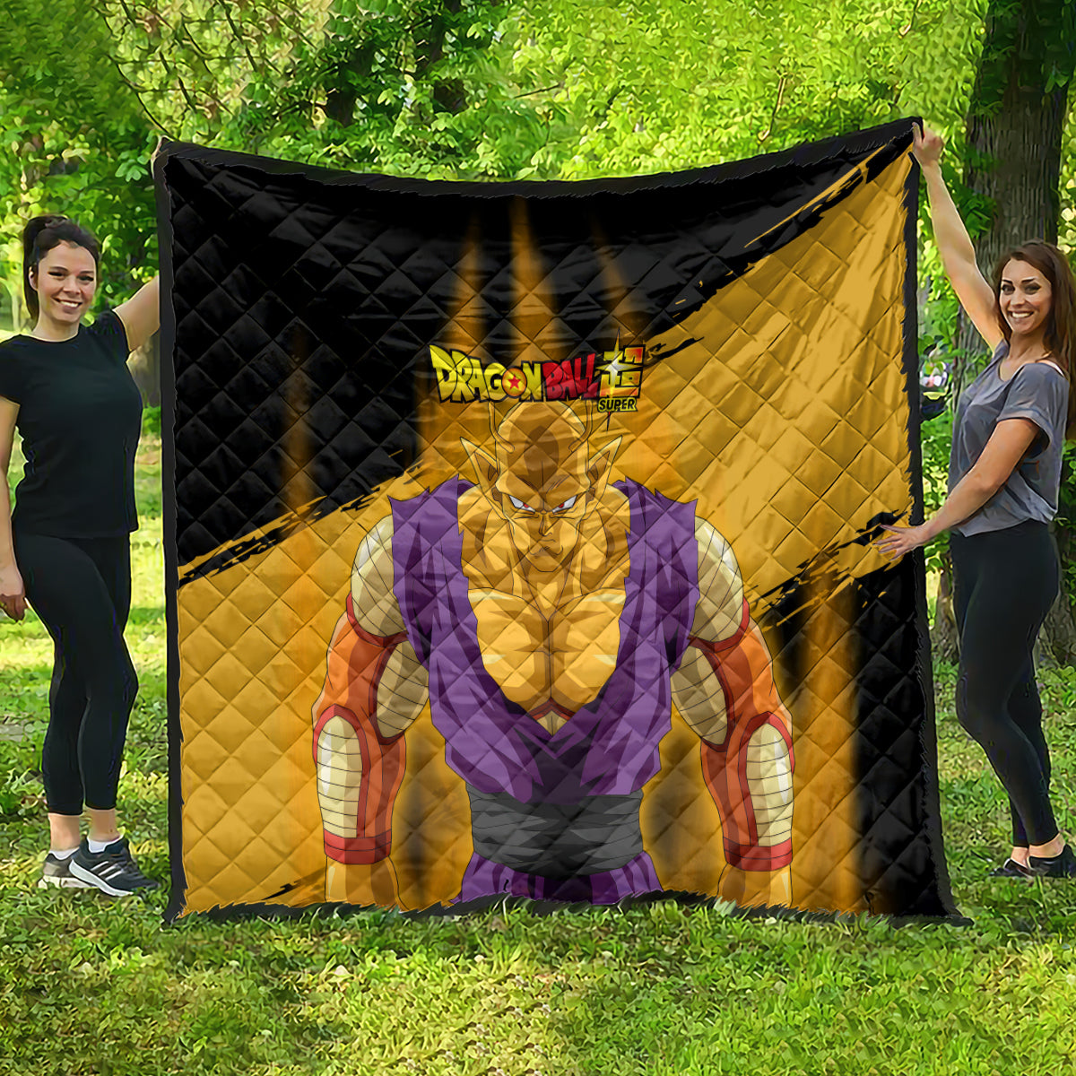 Orange Piccolo Super Anime Quilt