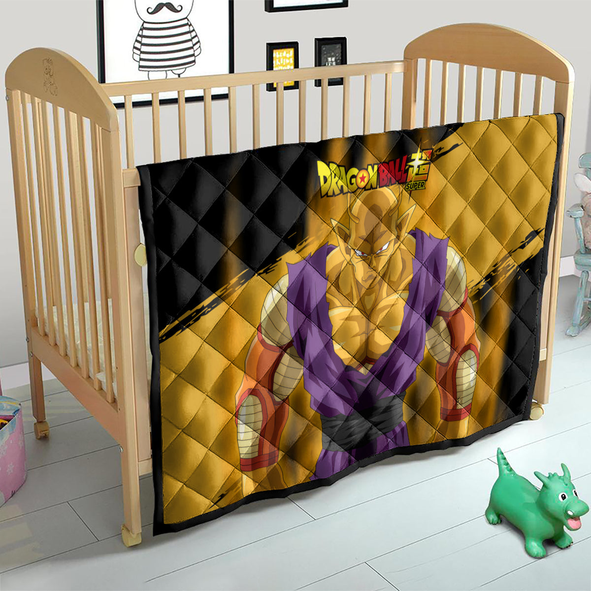 Orange Piccolo Super Anime Quilt