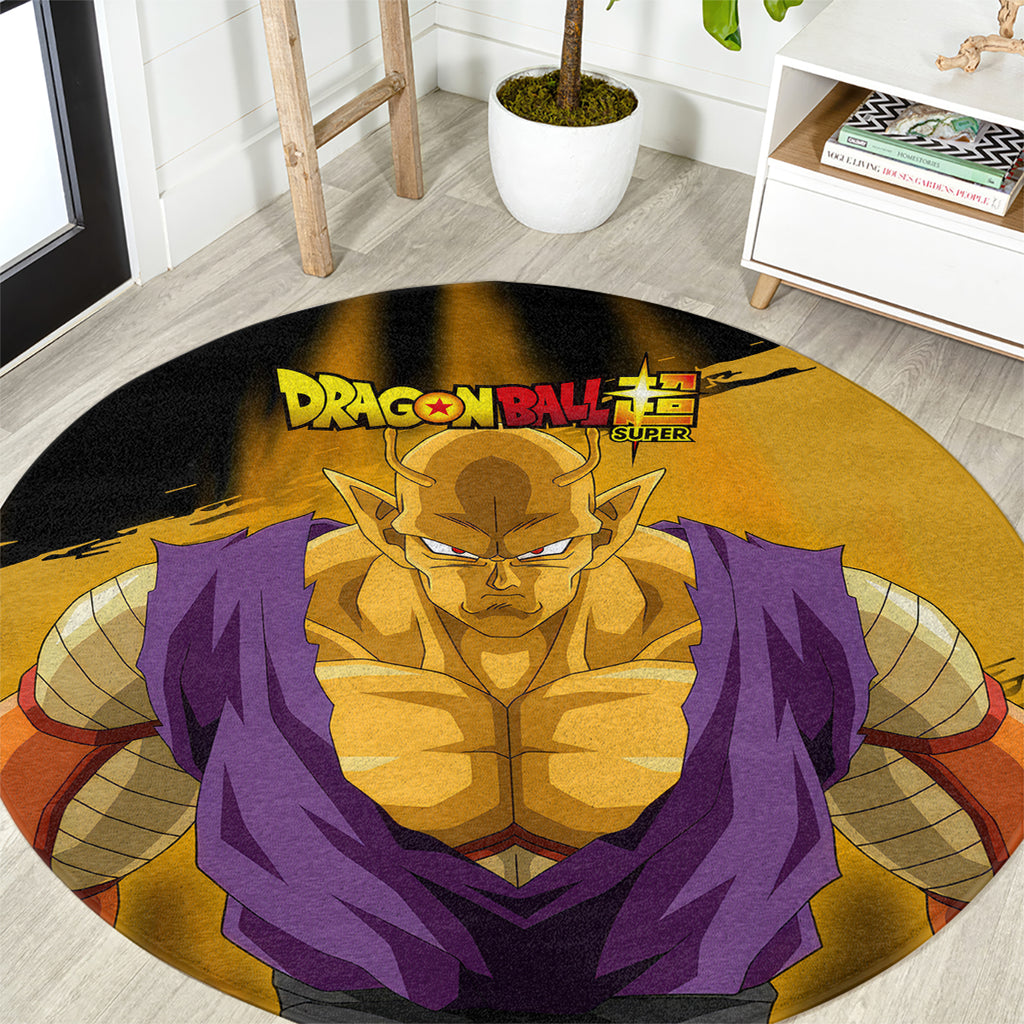 Orange Piccolo Super Anime Round Carpet