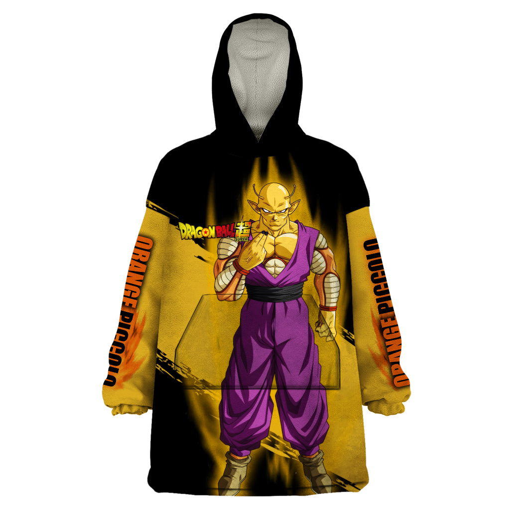 Orange Piccolo Super Anime Wearable Blanket Hoodie