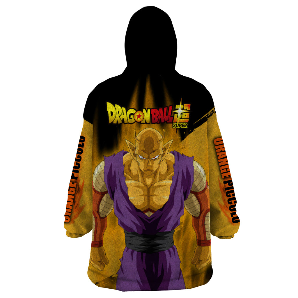 Orange Piccolo Super Anime Wearable Blanket Hoodie