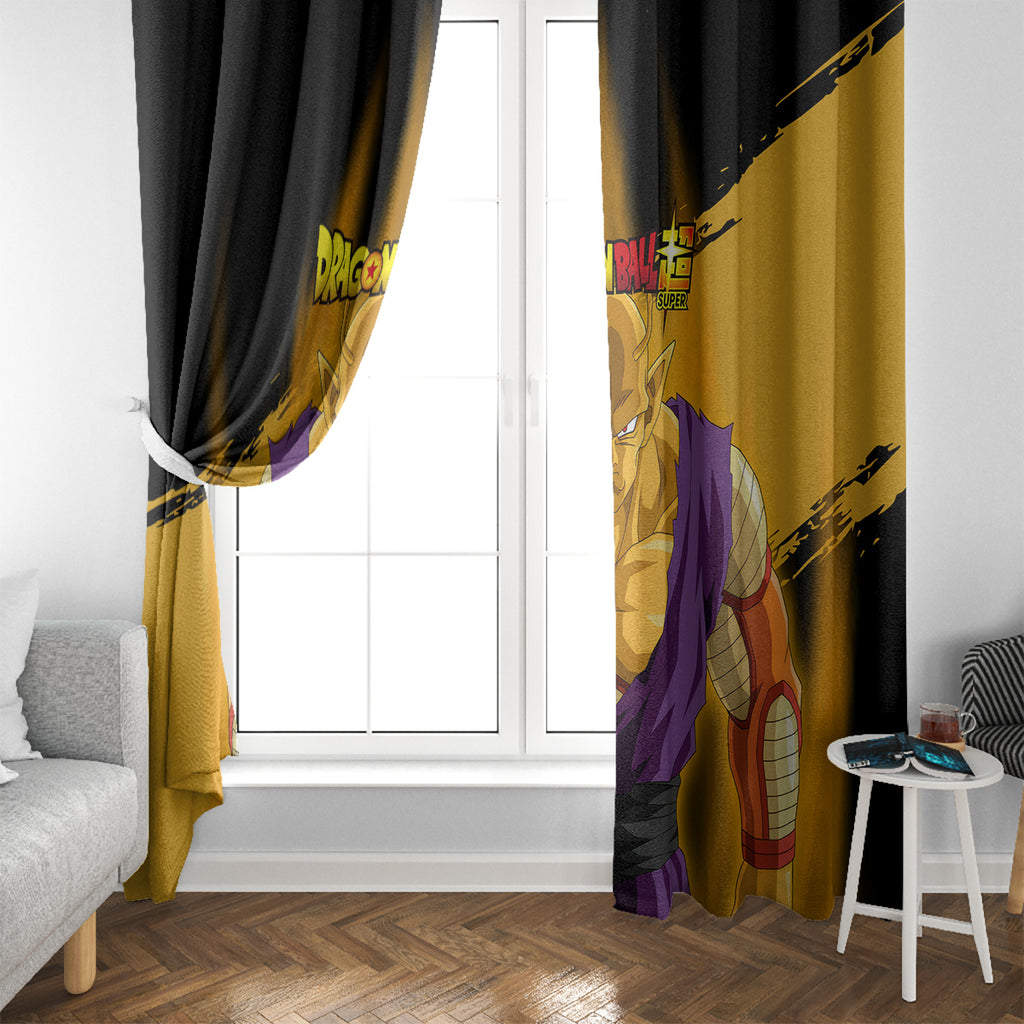 Orange Piccolo Super Anime Window Curtain