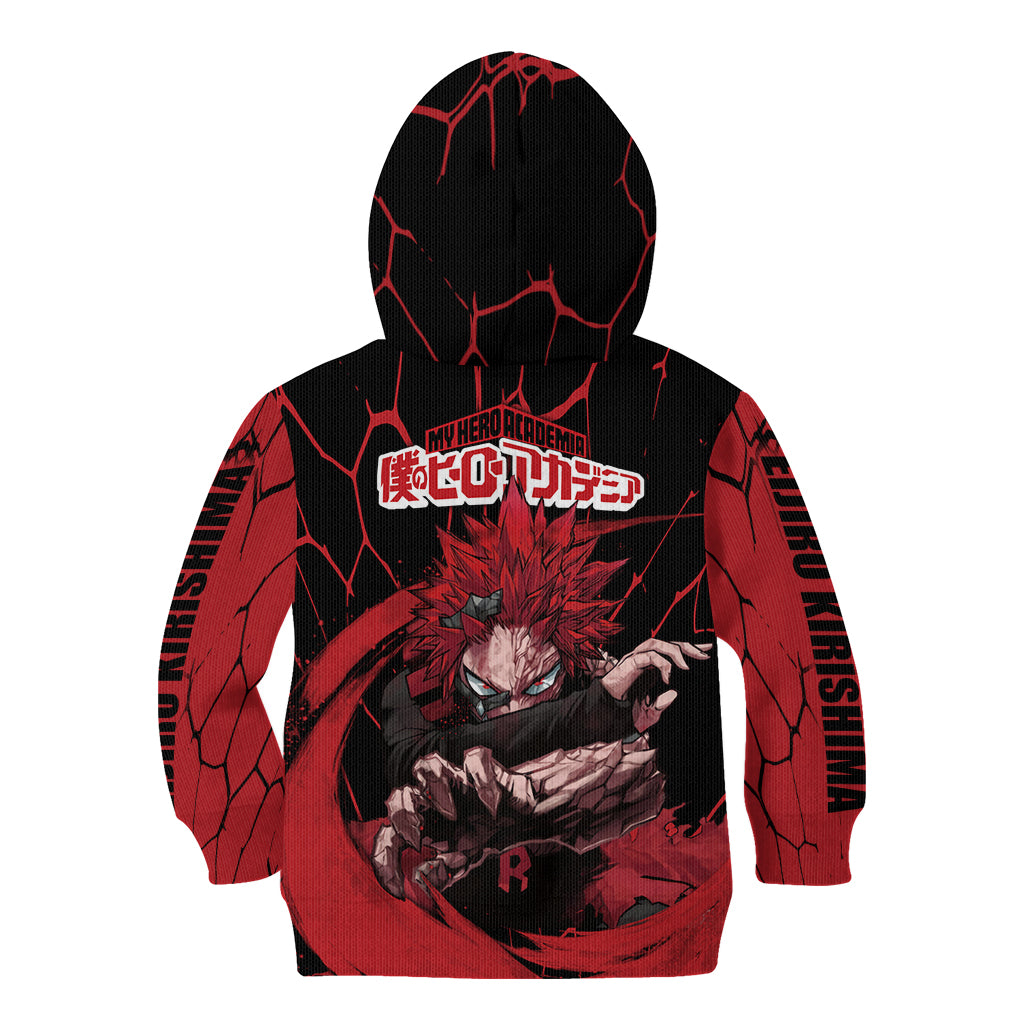 Eijirou KIrishima Red Riot Kid Hoodie