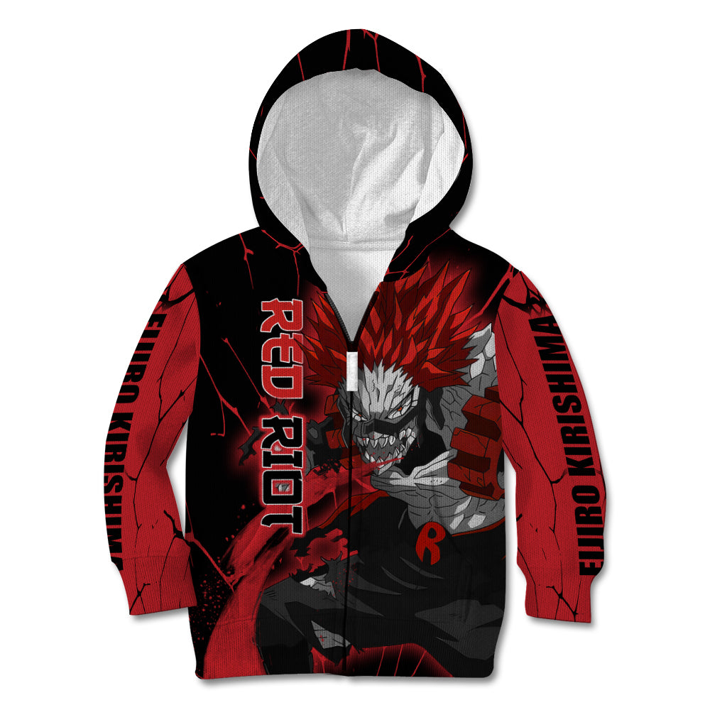 Eijirou KIrishima Red Riot Kid Hoodie