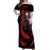 Eijirou KIrishima Red Riot Off Shoulder Maxi Dress