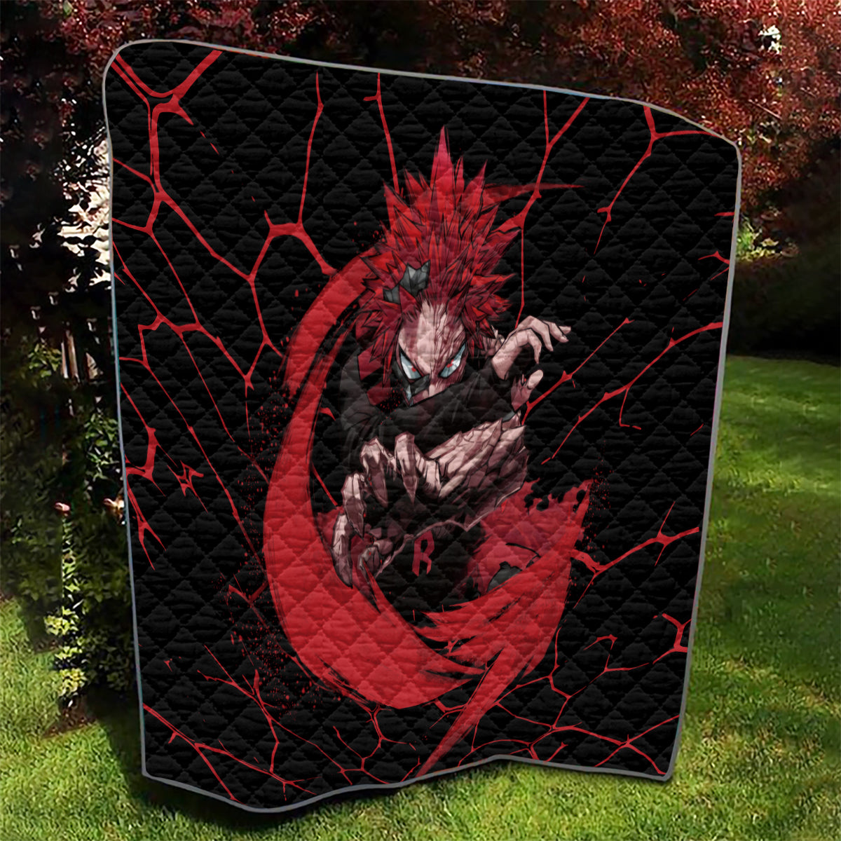Eijirou KIrishima Red Riot Quilt