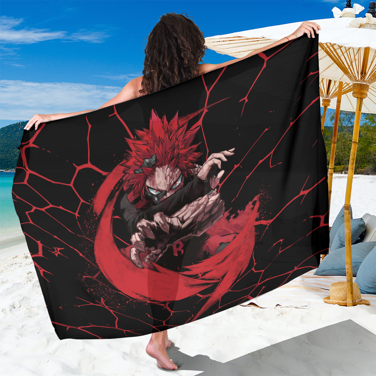 Eijirou KIrishima Red Riot Sarong