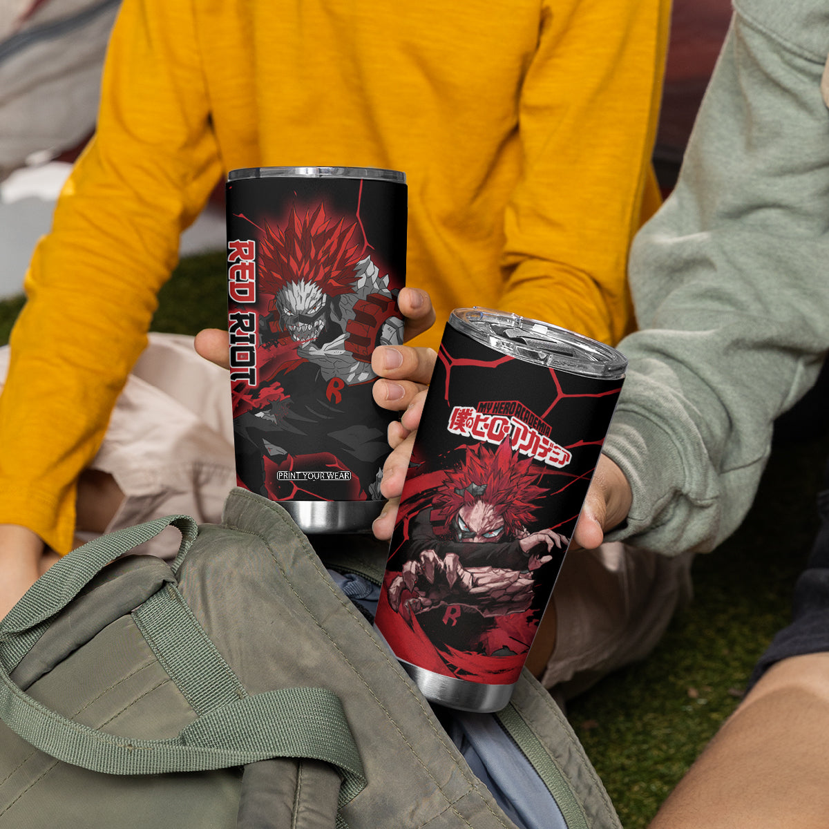 Eijirou KIrishima Red Riot Tumbler Cup