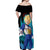 Vegeta Super Saiyan - Dragon Ball Off Shoulder Maxi Dress