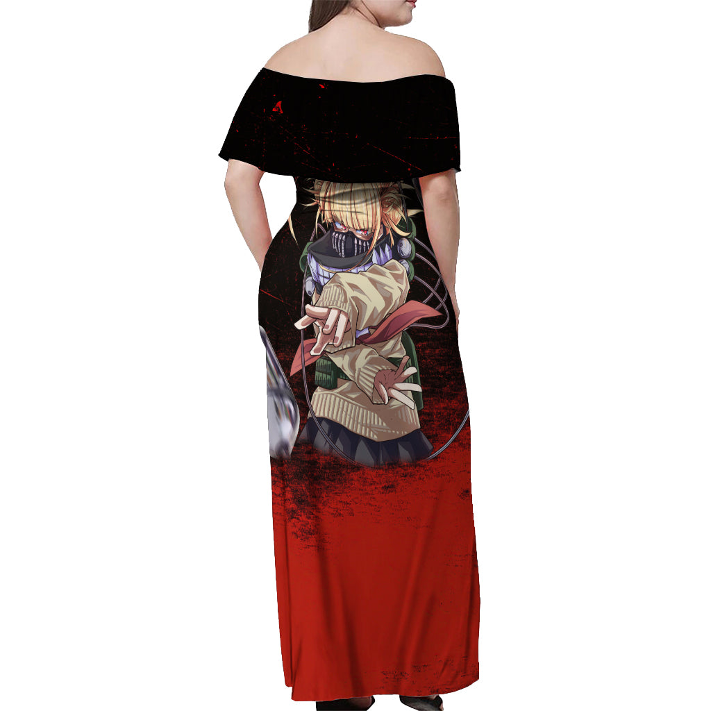 Himiko Toga Sugoi Off Shoulder Maxi Dress