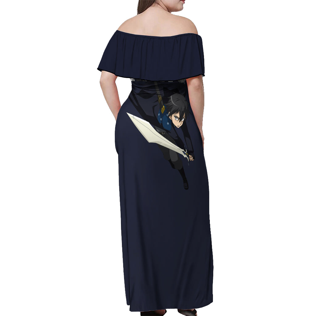 Kirito Off Shoulder Maxi Dress