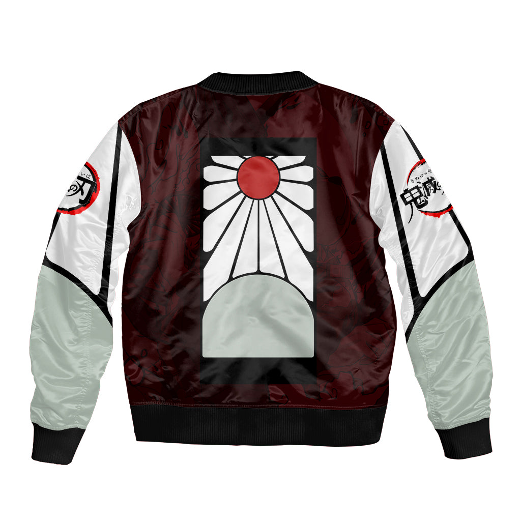 Tanjiro Kamado - Raising Sun Anime Bomber Jacket