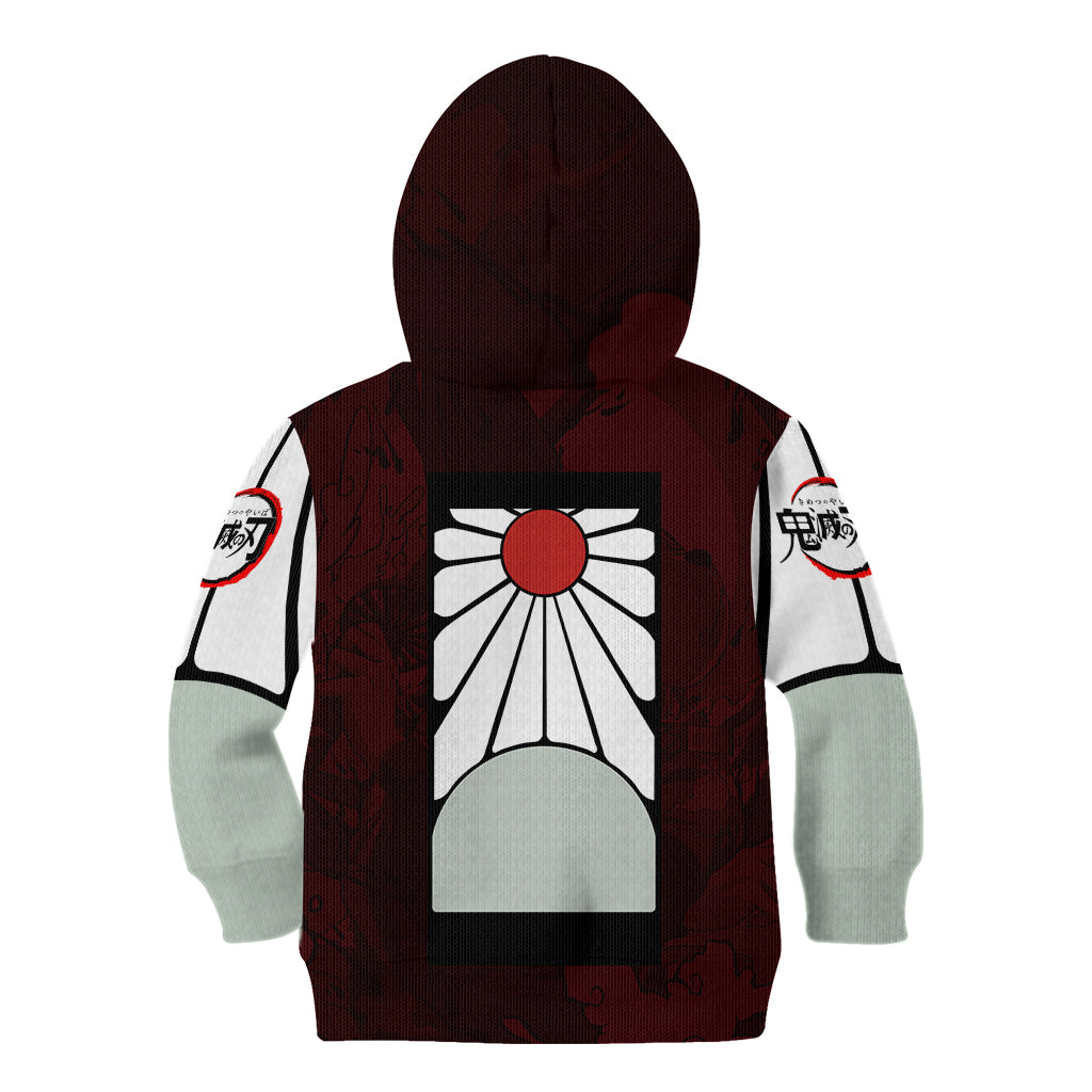 Tanjiro Kamado - Raising Sun Anime Kid Hoodie