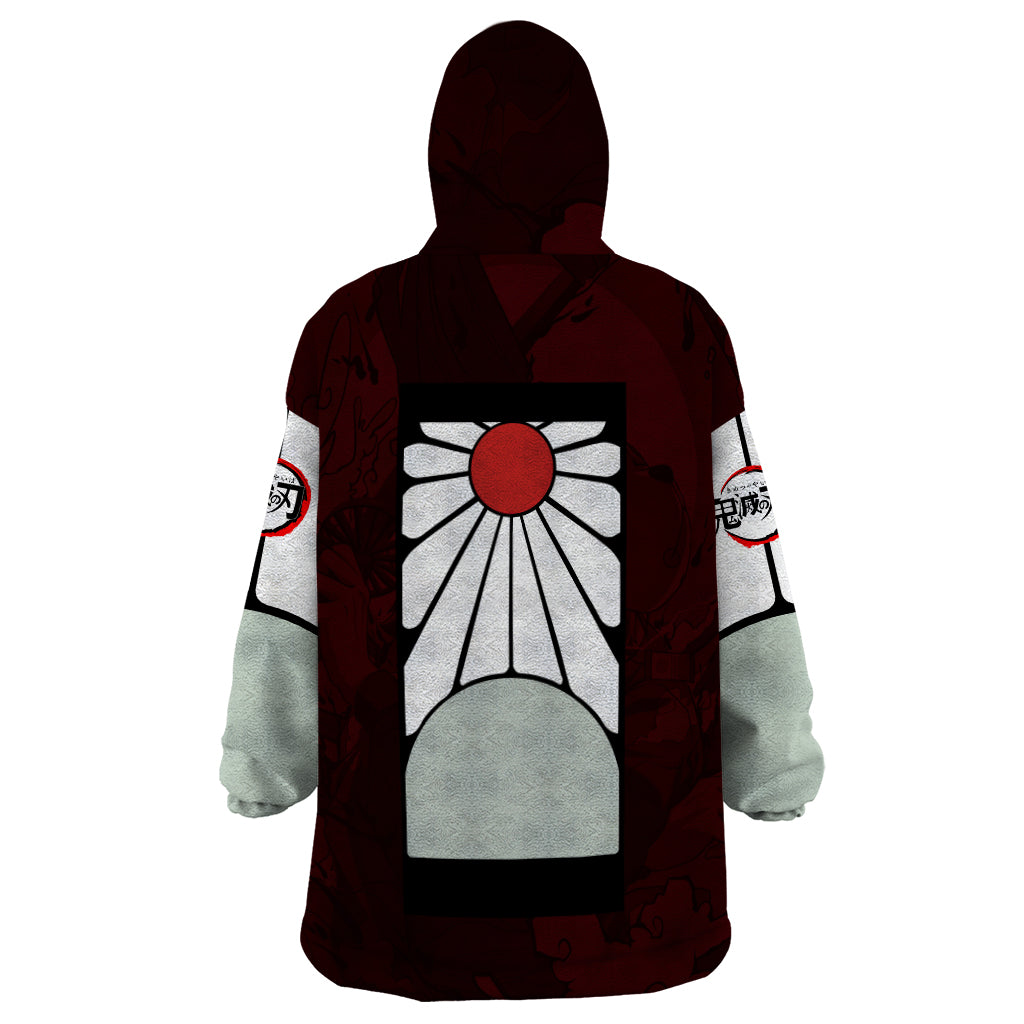 Tanjiro Kamado - Raising Sun Anime Wearable Blanket Hoodie