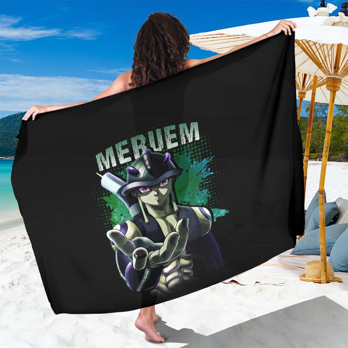 Meruem Hunter X Hunter Sarong Anime Style