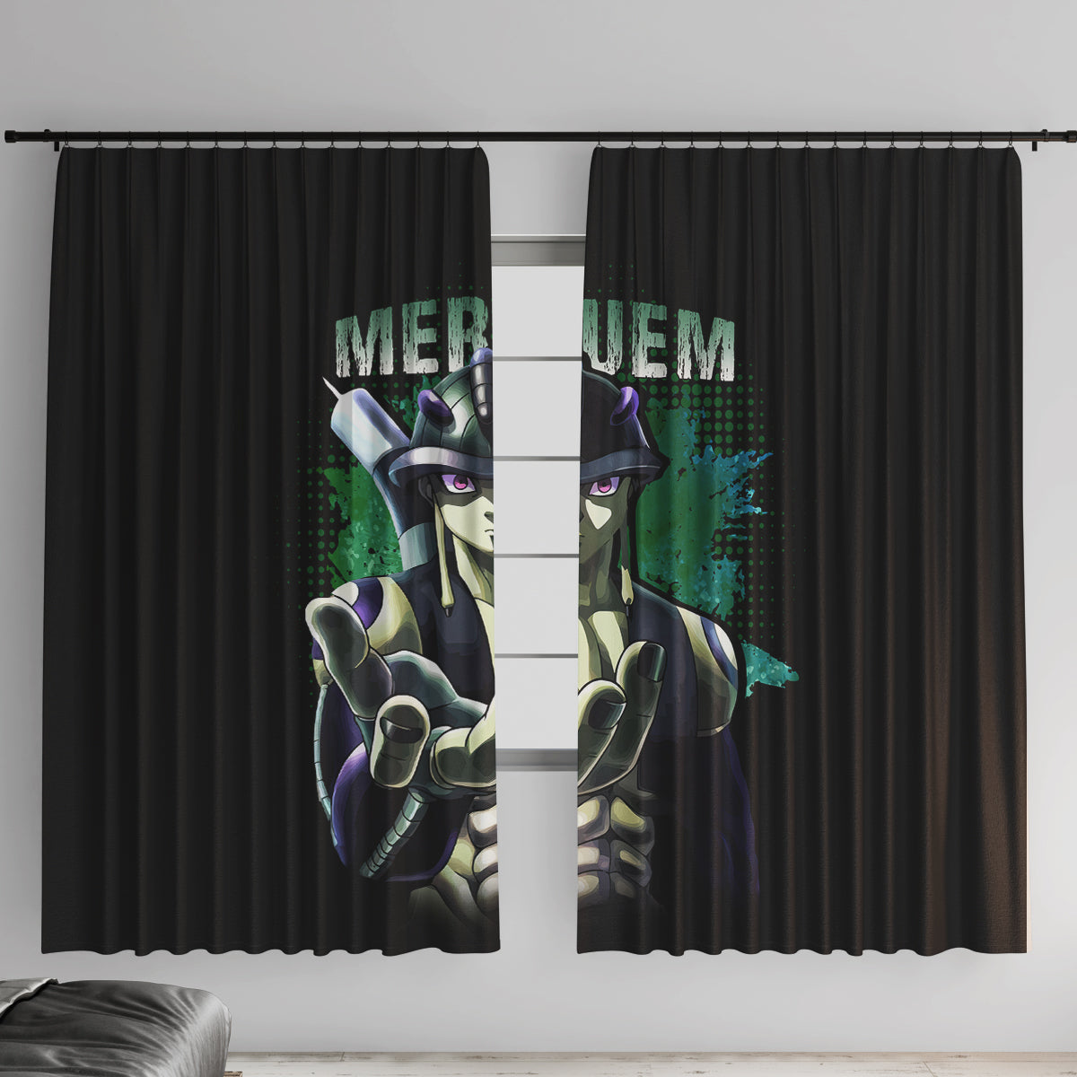 Meruem Hunter X Hunter Window Curtain Anime Style