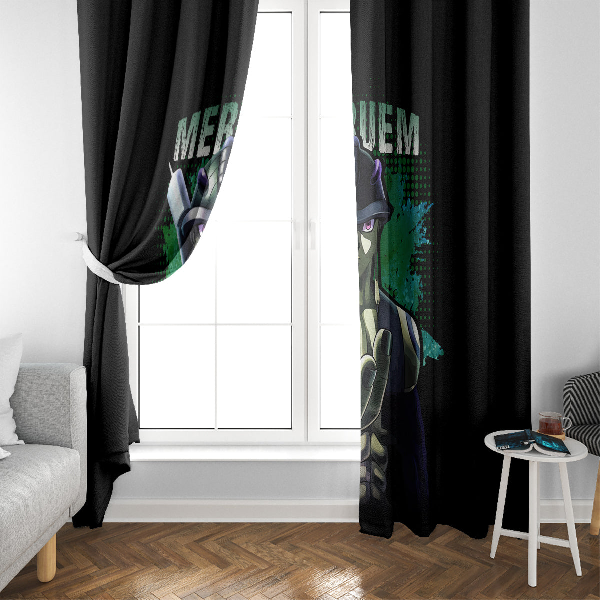 Meruem Hunter X Hunter Window Curtain Anime Style