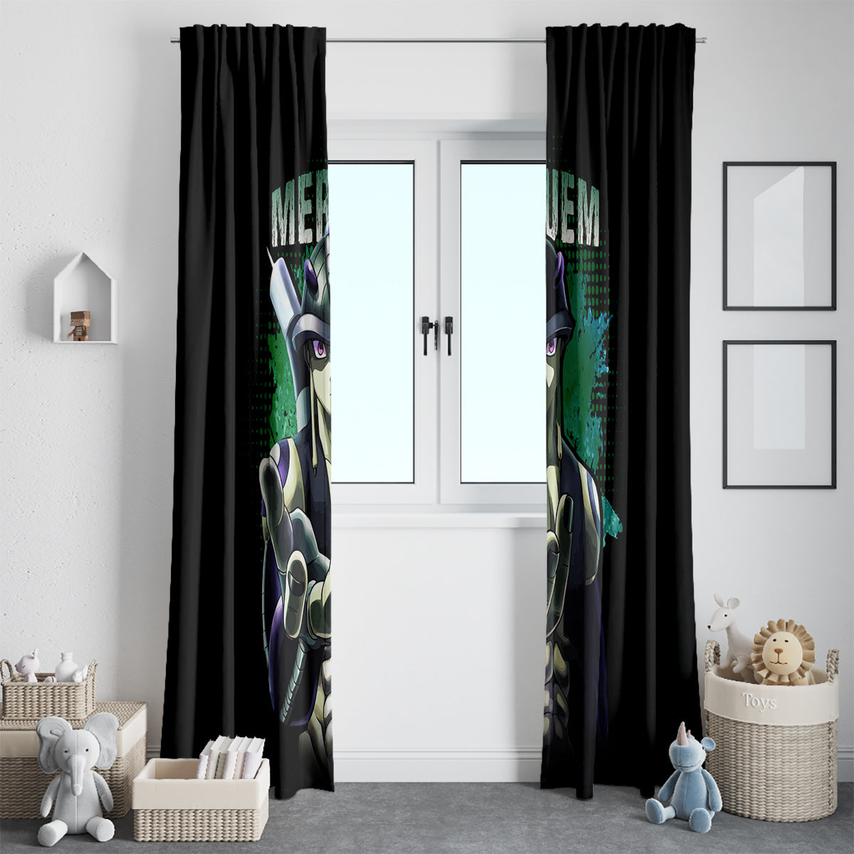 Meruem Hunter X Hunter Window Curtain Anime Style