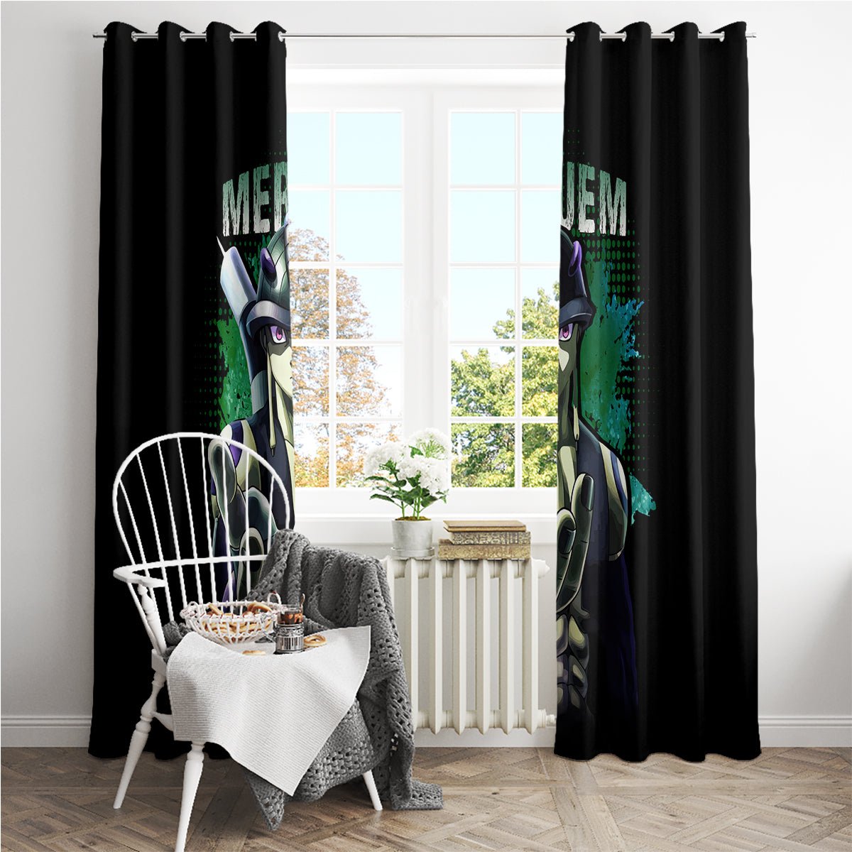 Meruem Hunter X Hunter Window Curtain Anime Style