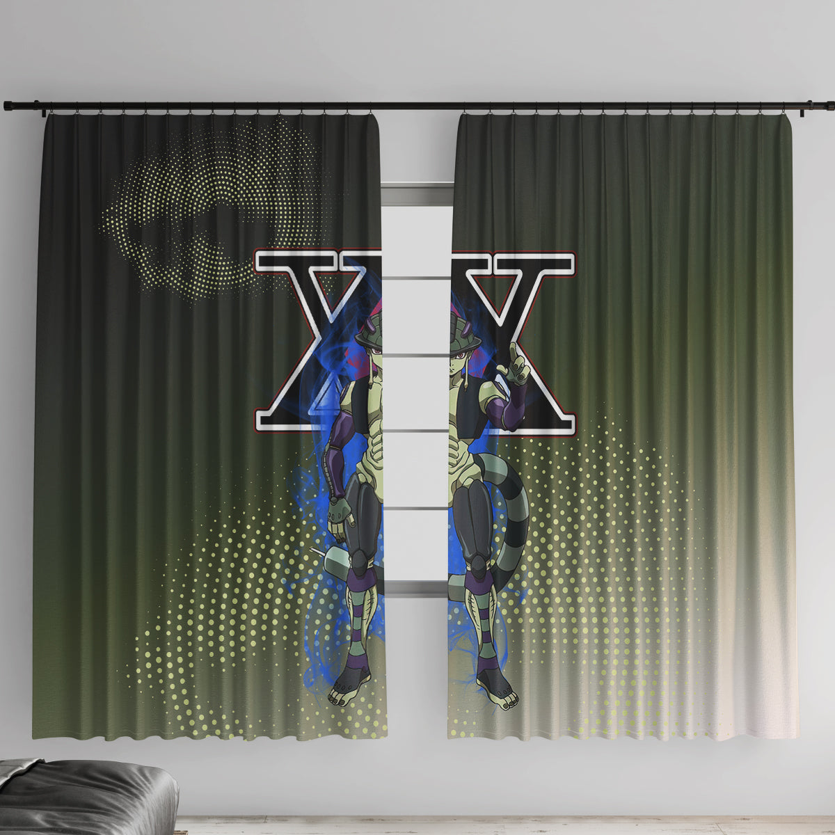 Meruem Hunter X Hunter Window Curtain Anime Style