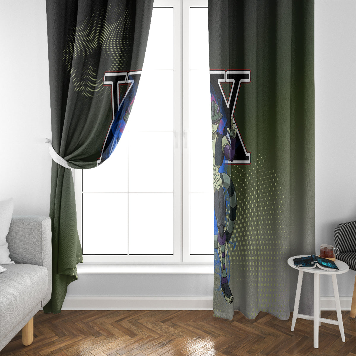 Meruem Hunter X Hunter Window Curtain Anime Style