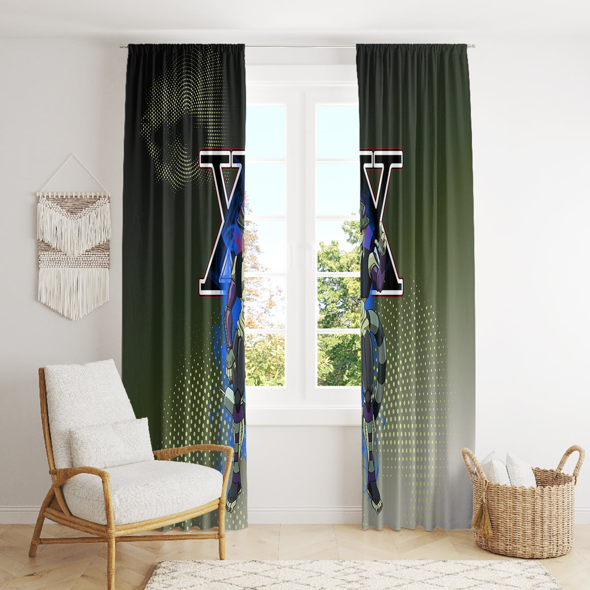 Meruem Hunter X Hunter Window Curtain Anime Style