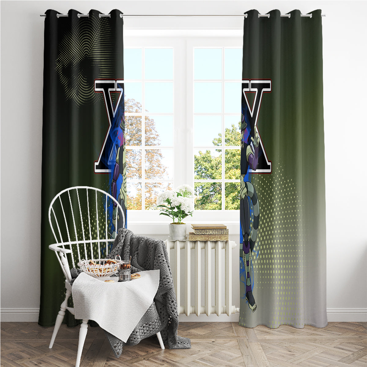 Meruem Hunter X Hunter Window Curtain Anime Style