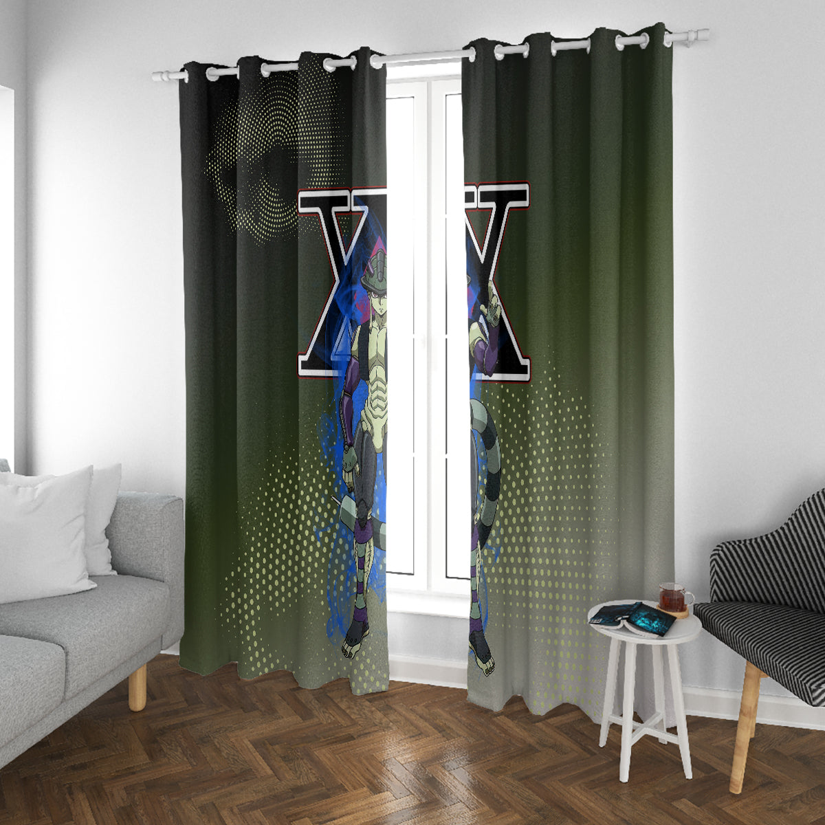 Meruem Hunter X Hunter Window Curtain Anime Style