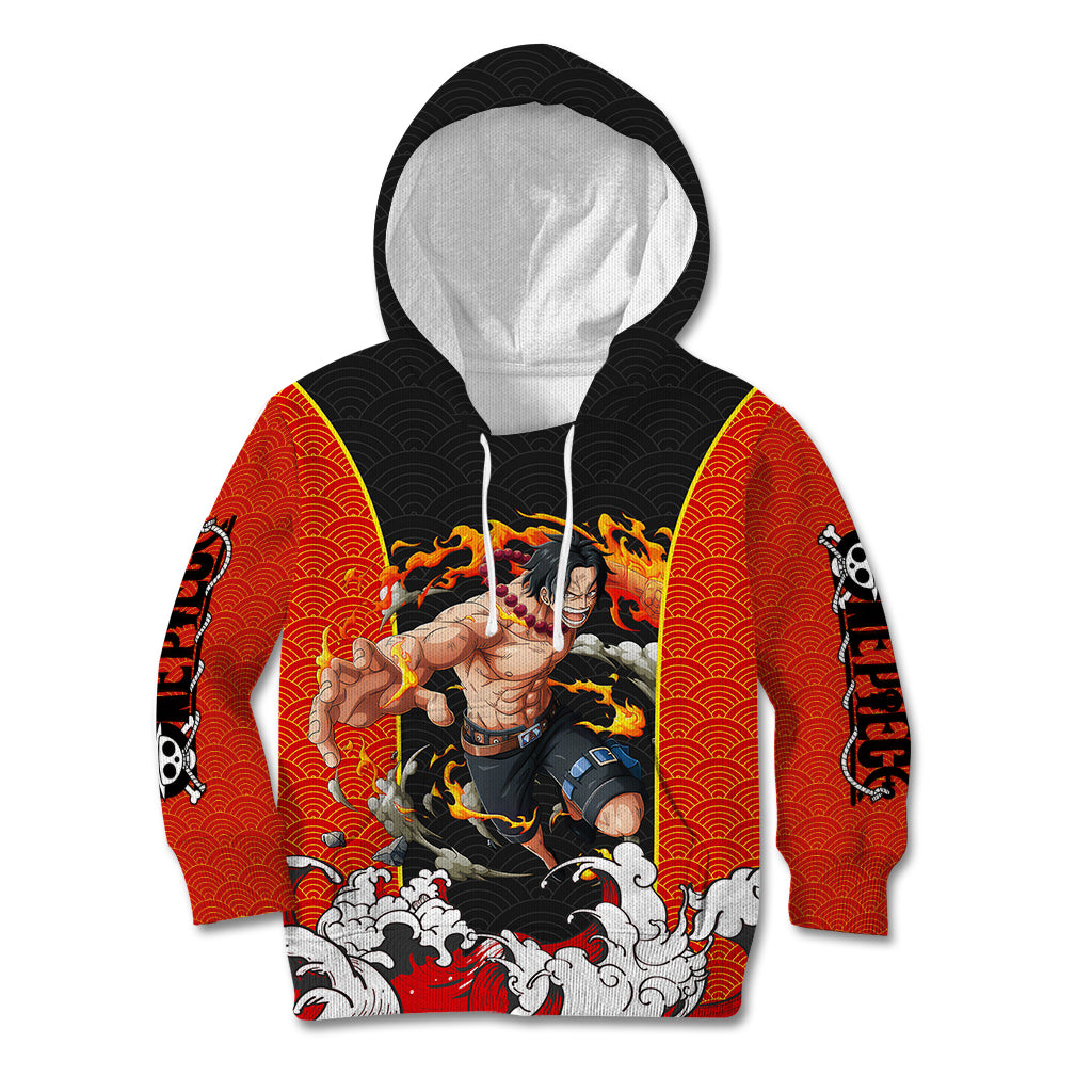 Portgas D.Ace - One Piece Kid Hoodie Anime Japan Style