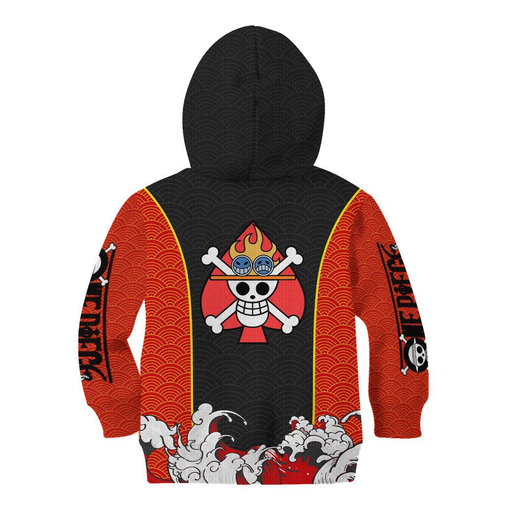 Portgas D.Ace - One Piece Kid Hoodie Anime Japan Style