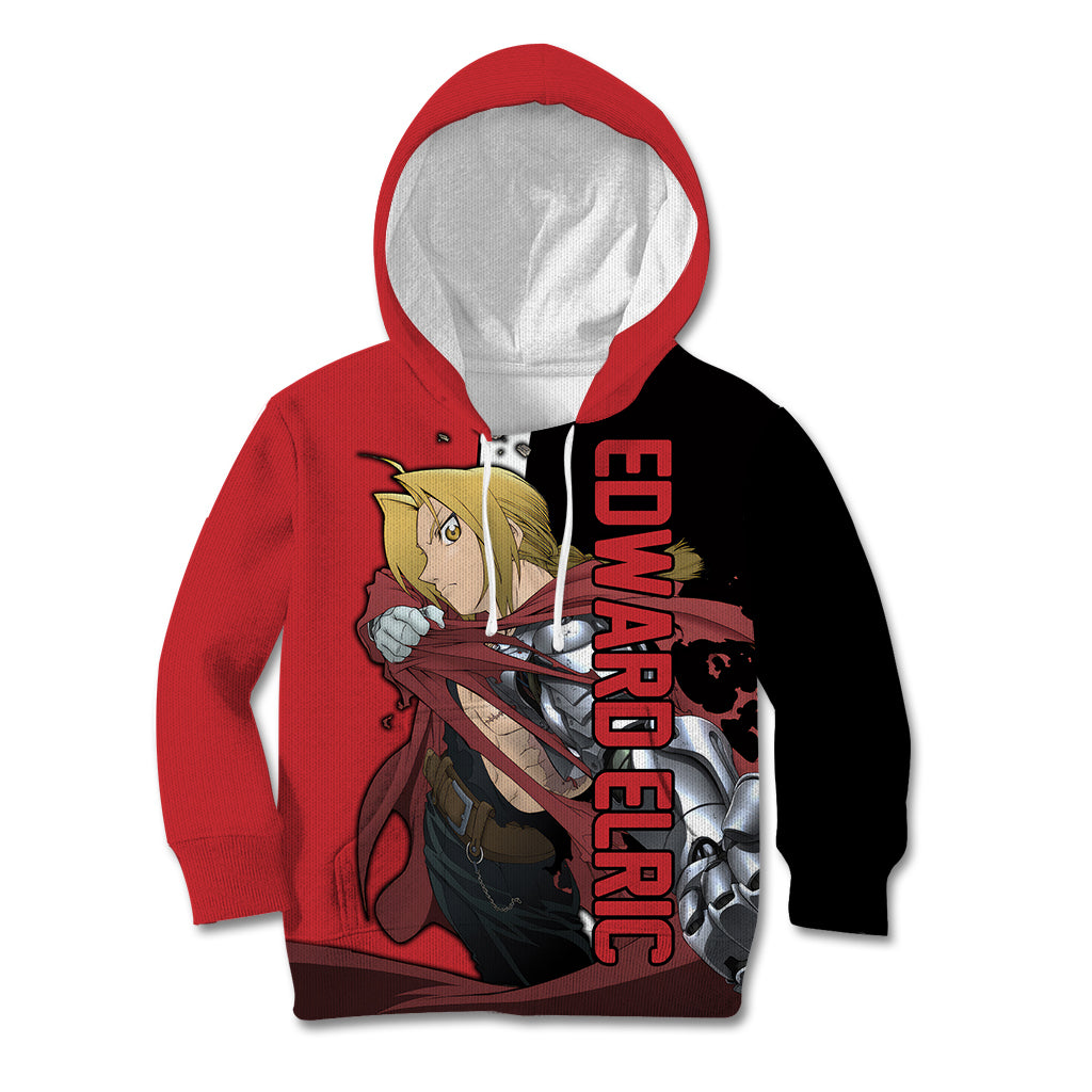 Elric Edward - Fullmetal Alchemist Kid Hoodie Anime Style