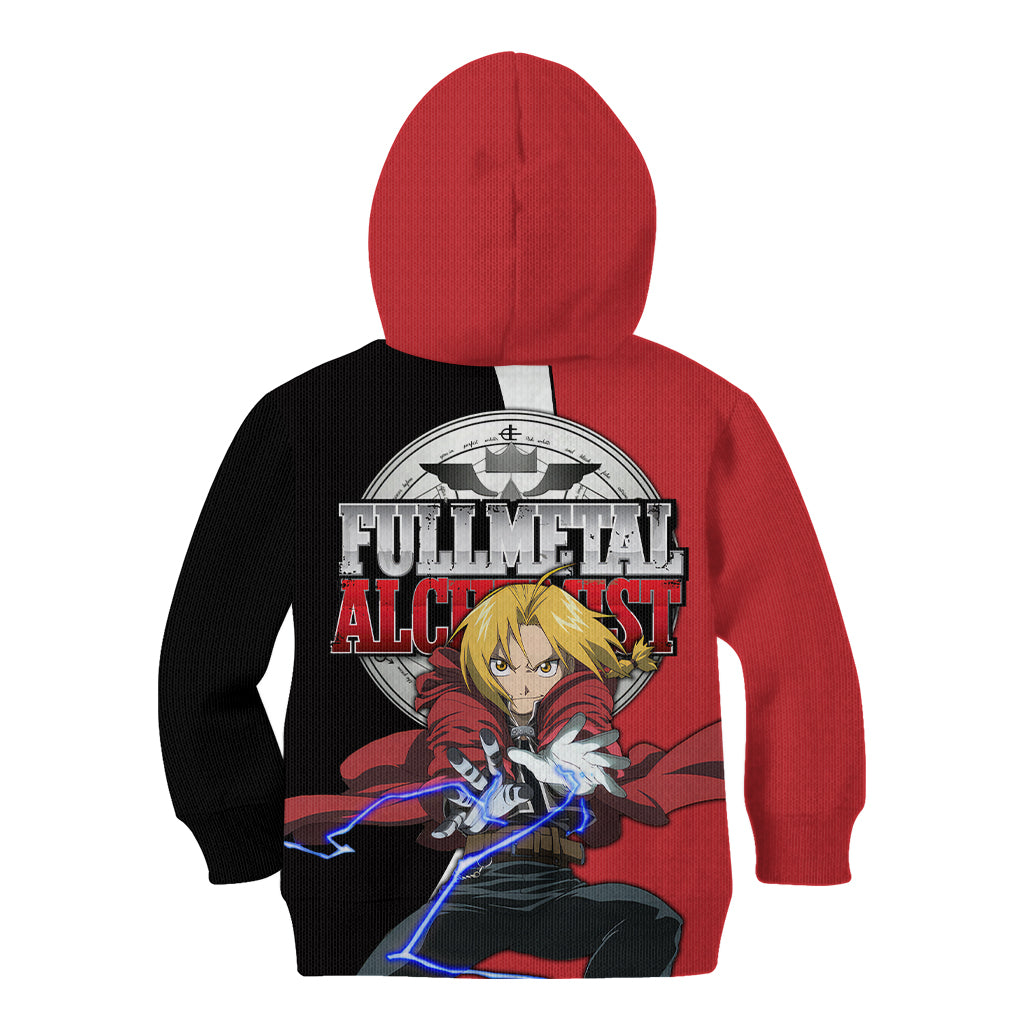 Elric Edward - Fullmetal Alchemist Kid Hoodie Anime Style