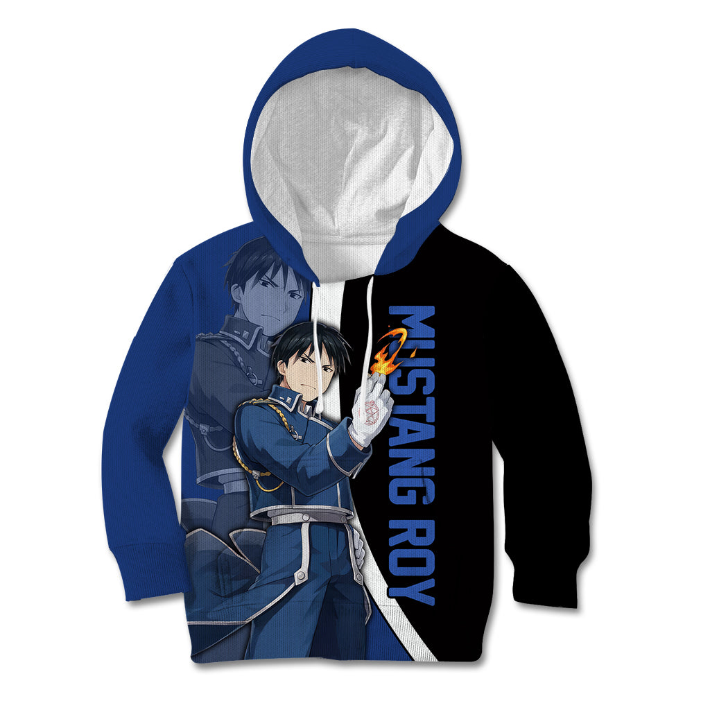 Mustang Roy - Fullmetal Alchemist Kid Hoodie Anime Style