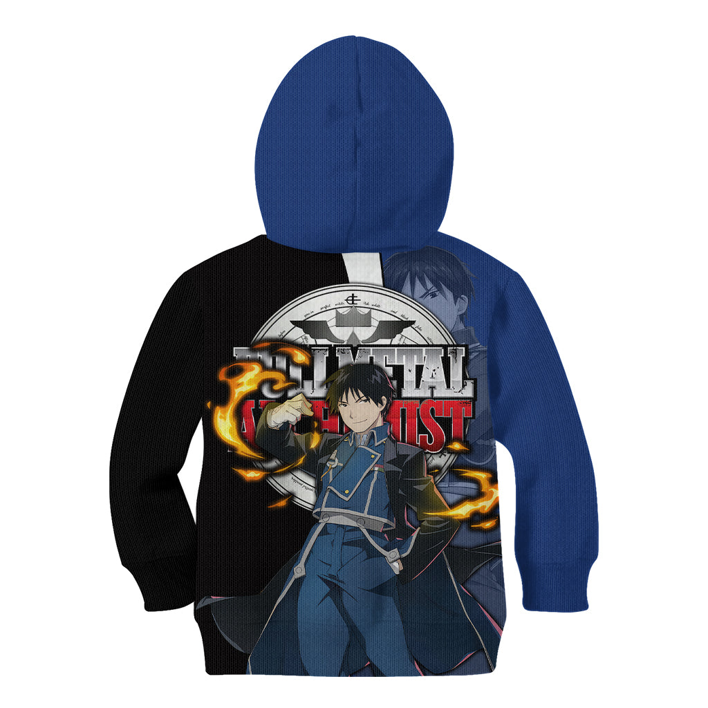 Mustang Roy - Fullmetal Alchemist Kid Hoodie Anime Style