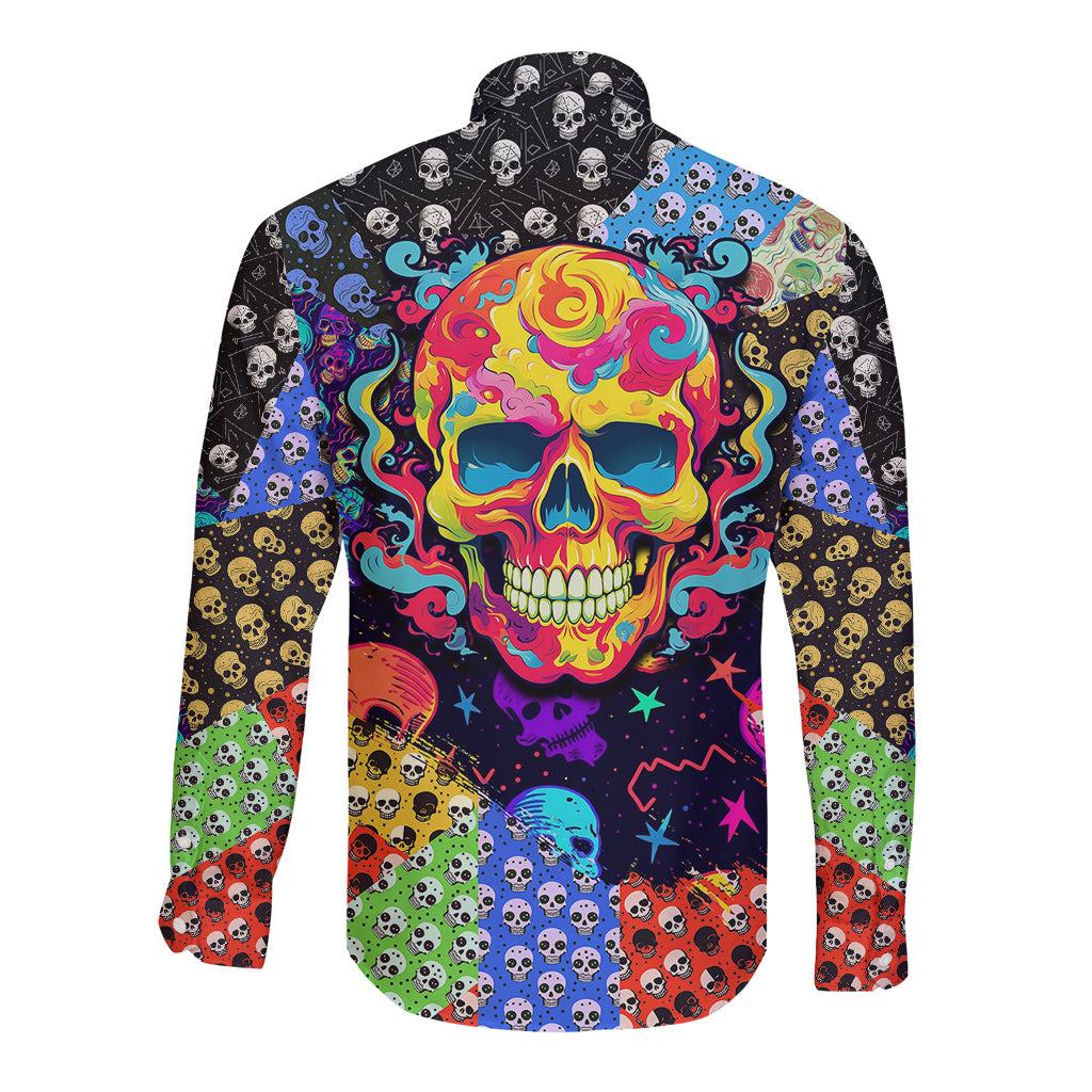 skull-pattern-long-sleeve-button-shirt-colorful-skull-pattern-mix