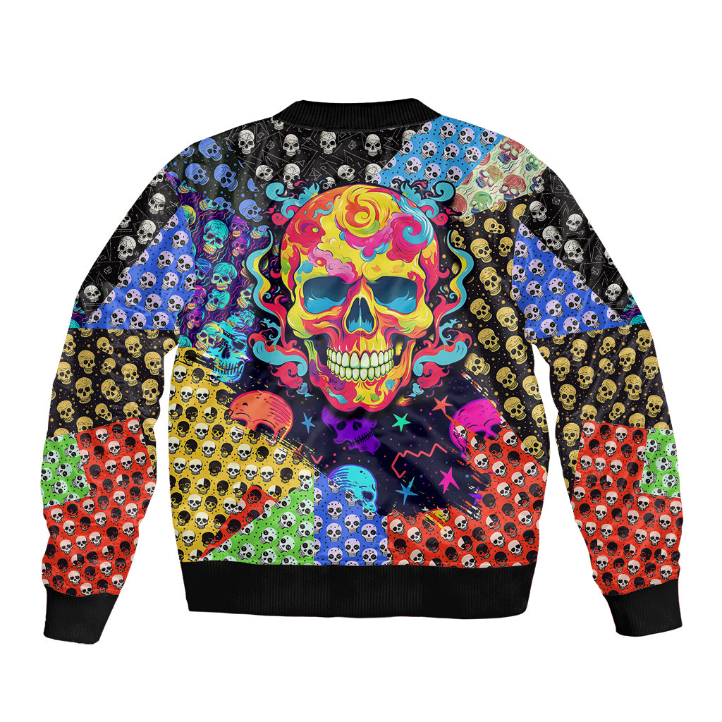 skull-pattern-sleeve-zip-bomber-jacket-colorful-skull-pattern-mix