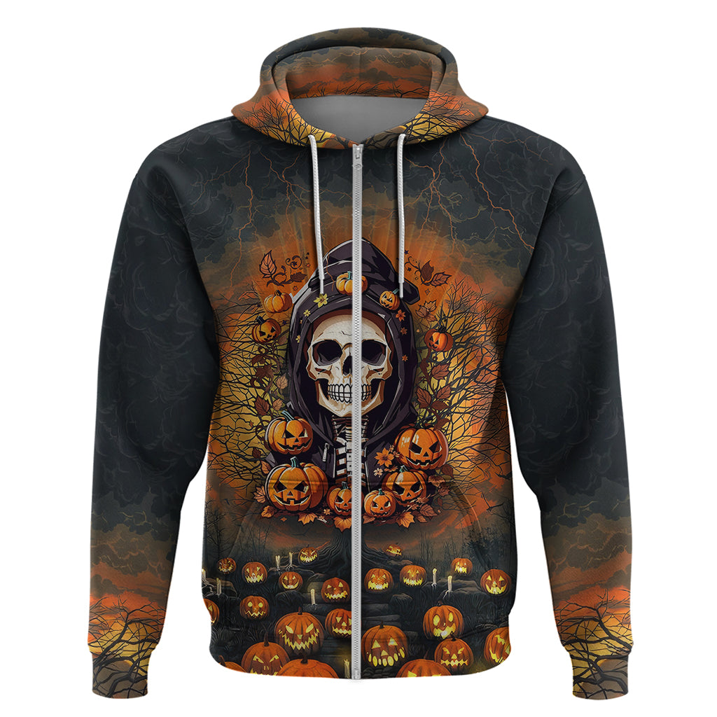 halloween-skull-hoodie-pumpkin-themed