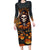 halloween-skull-long-sleeve-bodycon-dress-pumpkin-themed