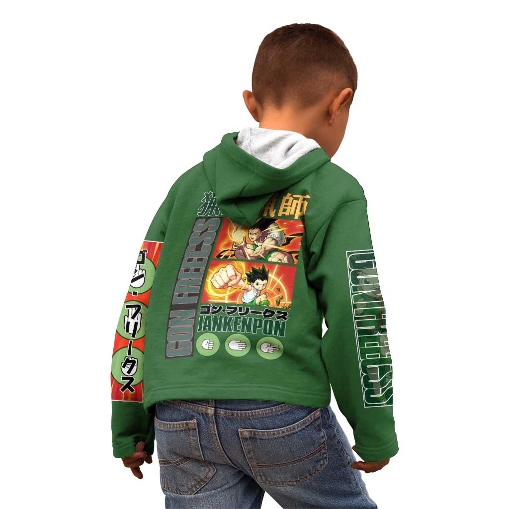 Gon Freecss Hunter x Hunter Kid Hoodie Anime Style