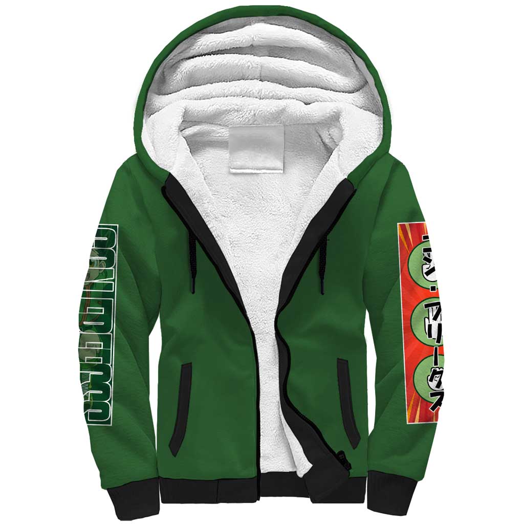 Gon Freecss Hunter x Hunter Sherpa Hoodie Anime Style