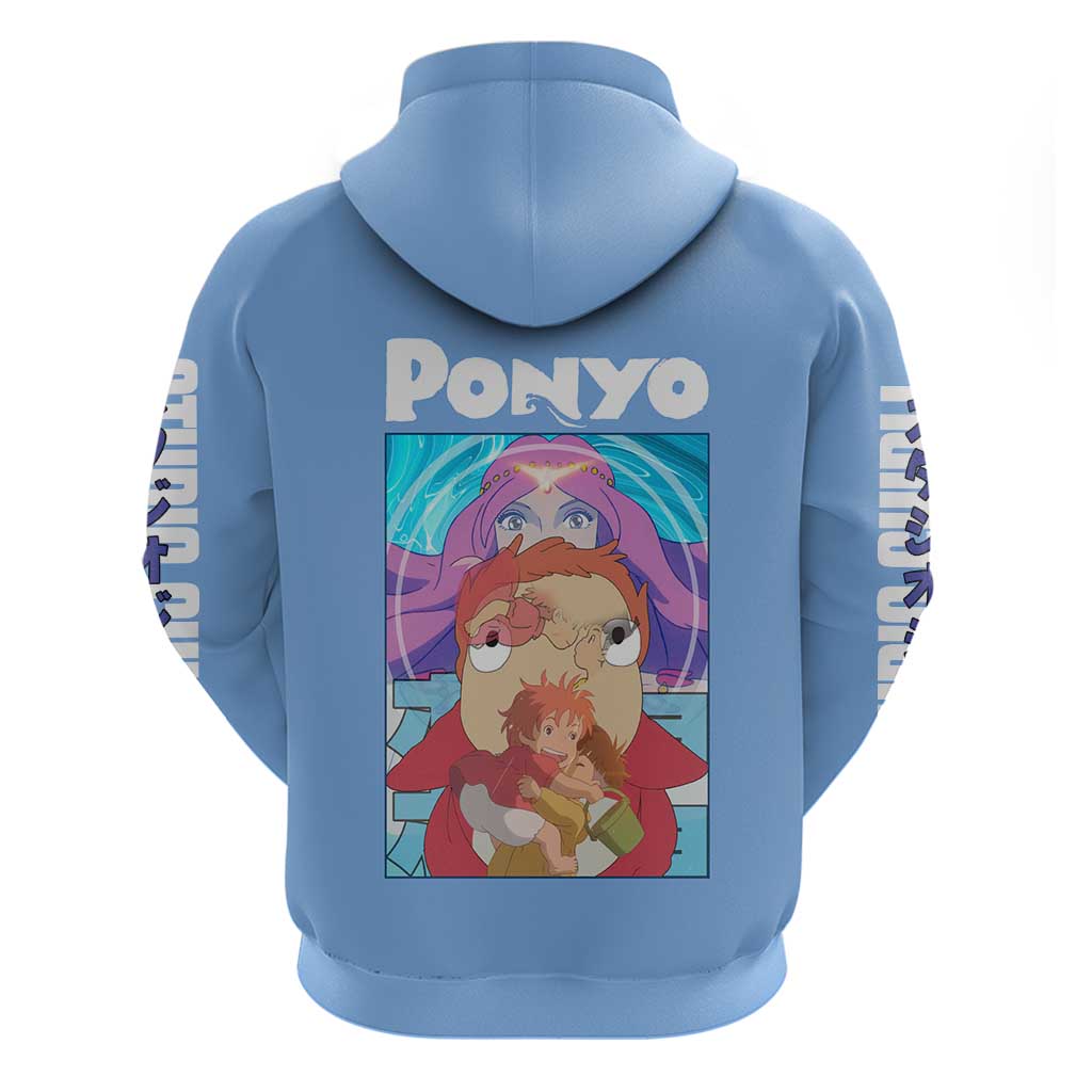 Ponyo Studio Ghibli Hoodie Anime Style